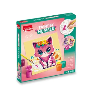 Maped Creativ Paint számozott macska és nyuszi kreatív készlet